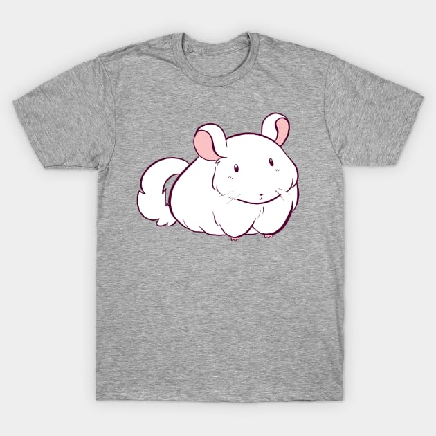 White Chinchilla T-Shirt by saradaboru